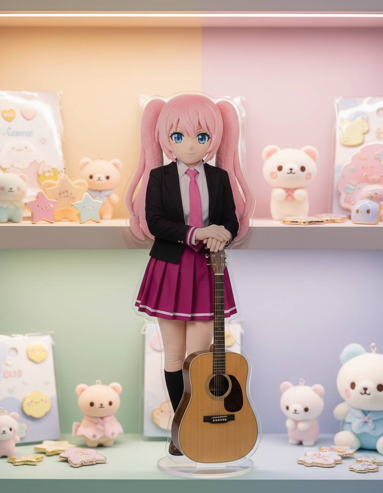 Mascot standee