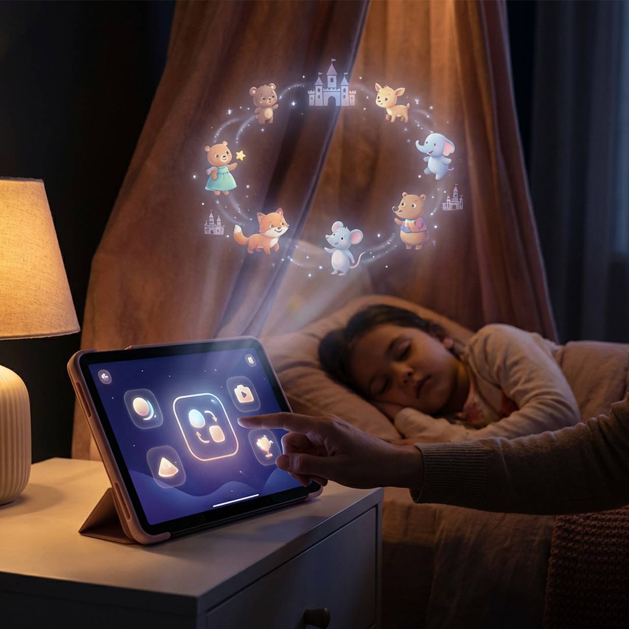 AI Kids Bedtime Story Generator finished example