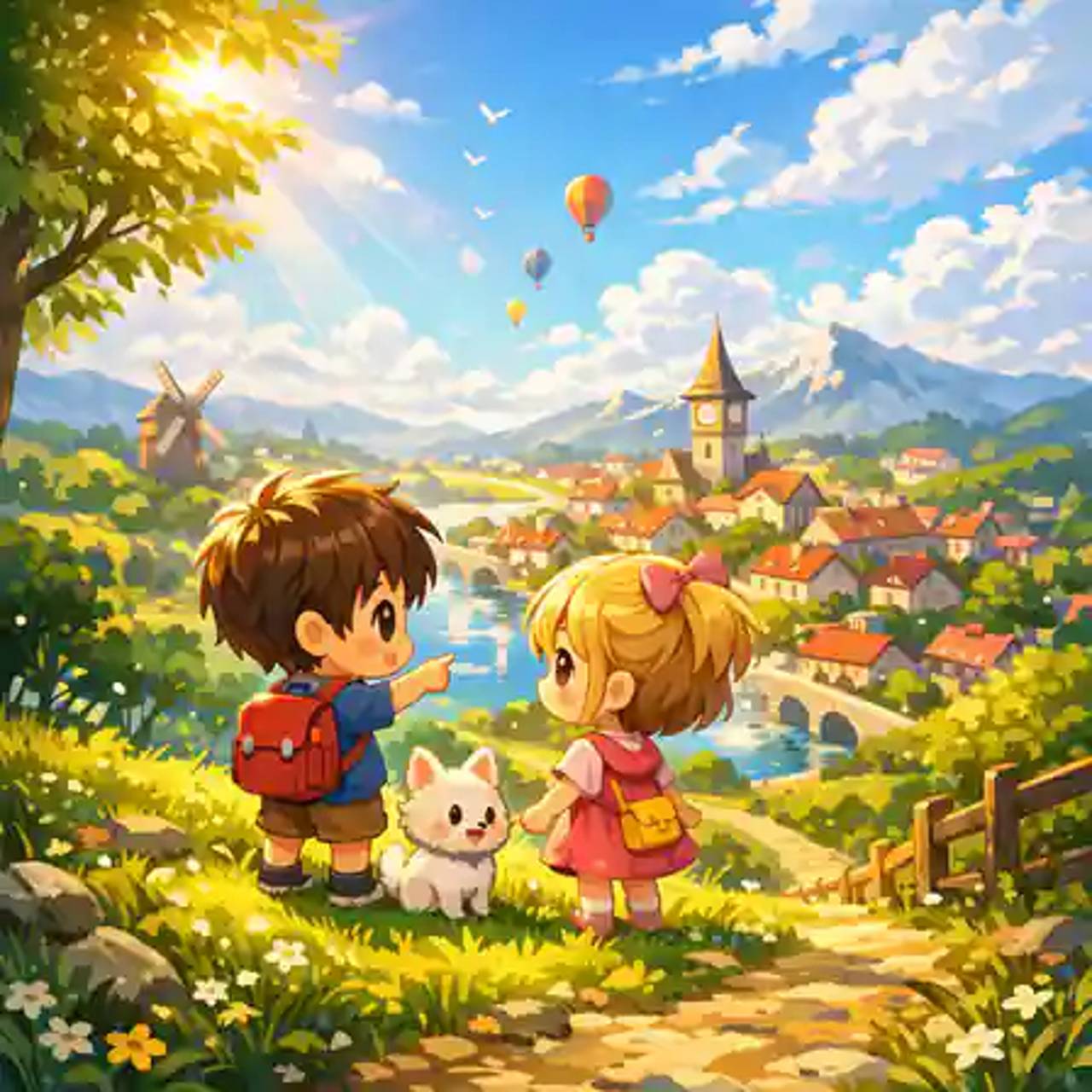 Chibi Style story problem sample 3