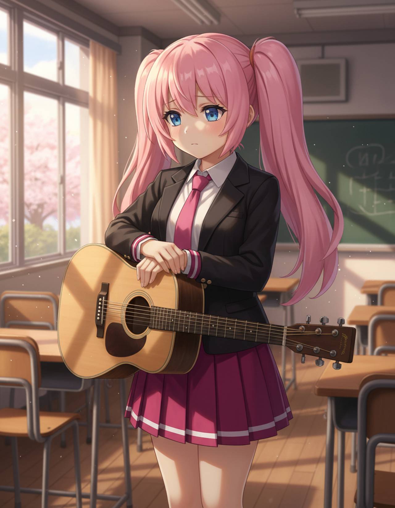Dating sim scene