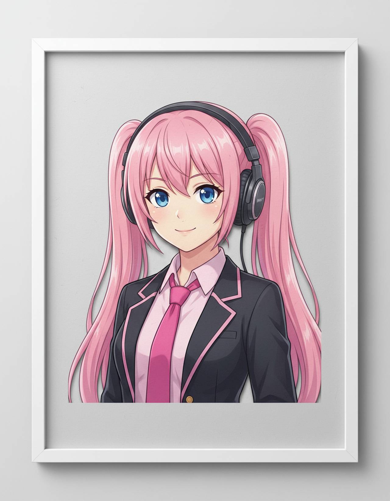 Layered portrait