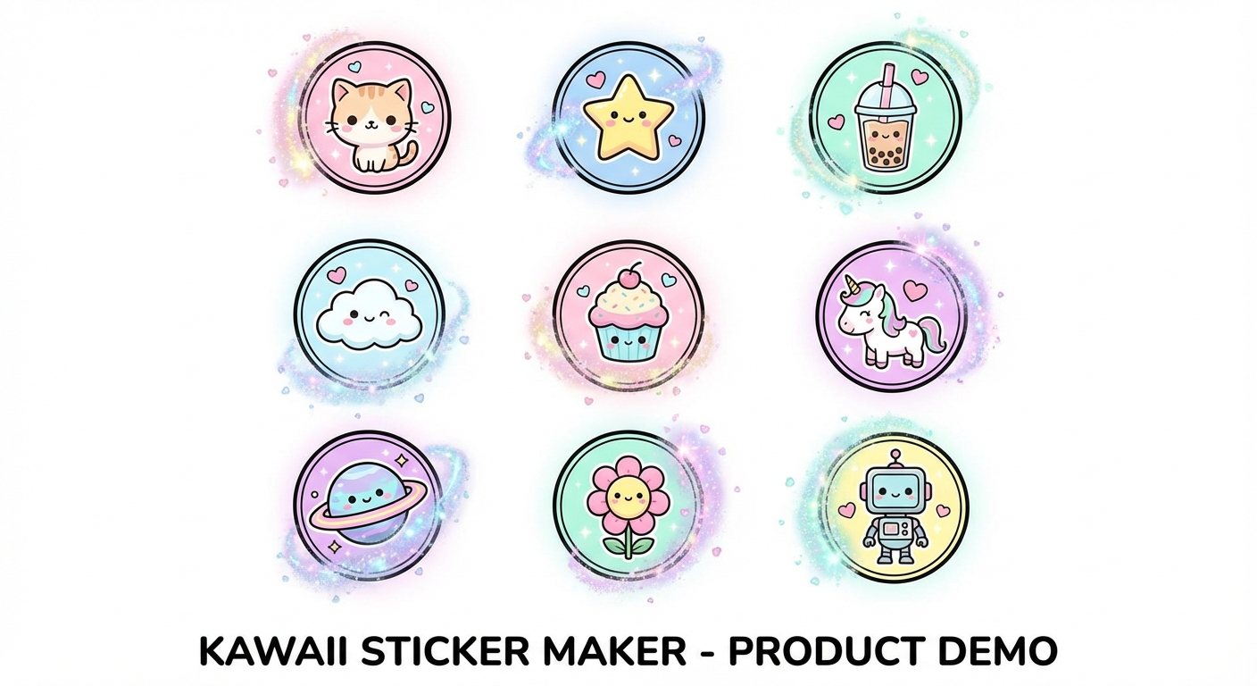 Chibi Sticker Maker demo 3