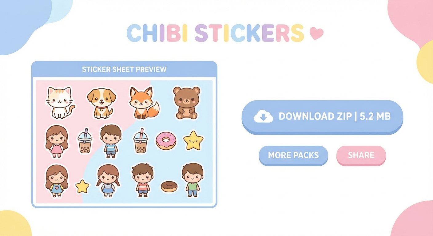 Chibi Sticker Maker demo 4