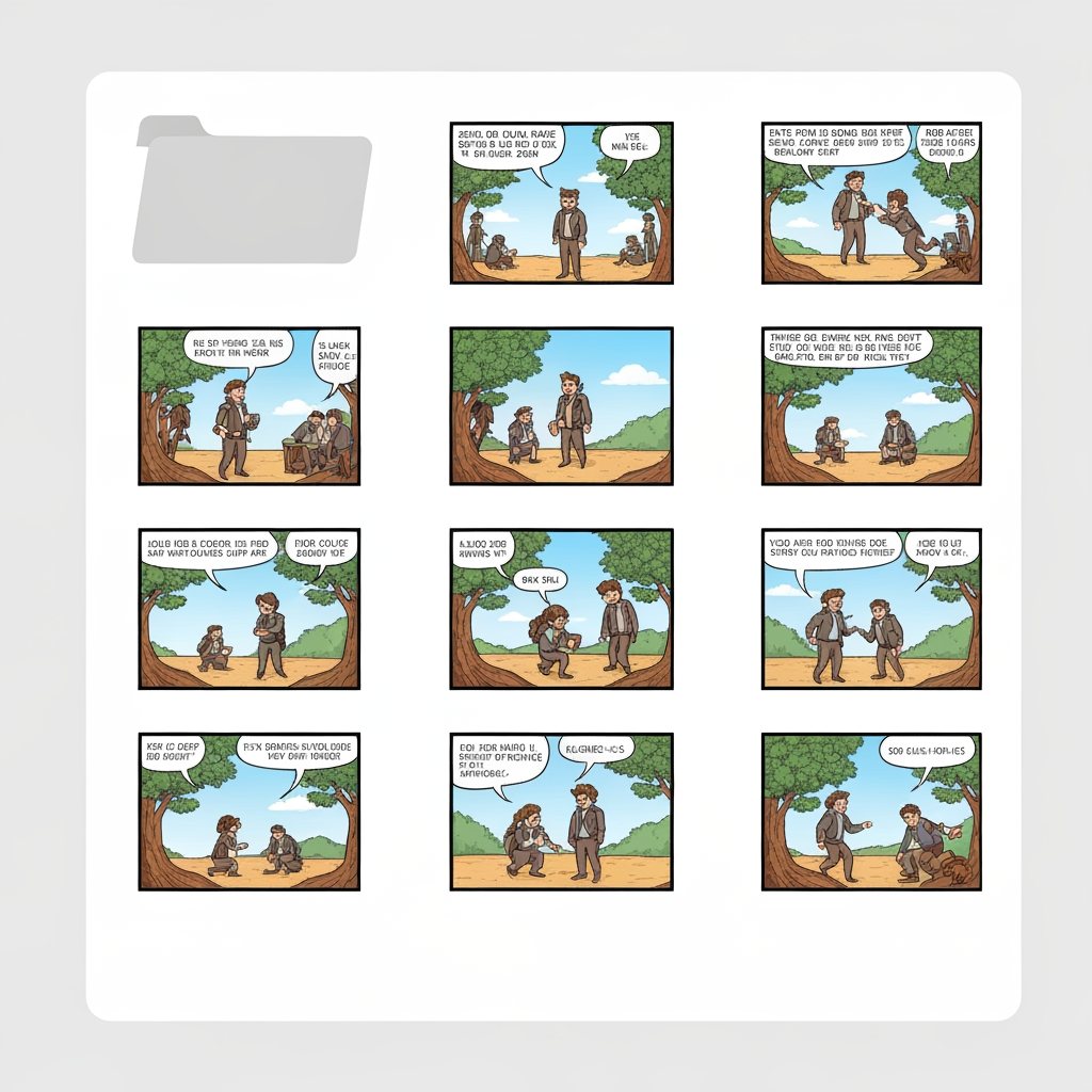 Comic Panel Segmentation demo 3