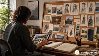 Story Bible to Visual Bible for Long-Form Fiction