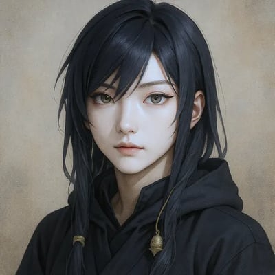 Manga style character reimagined as a real-life face