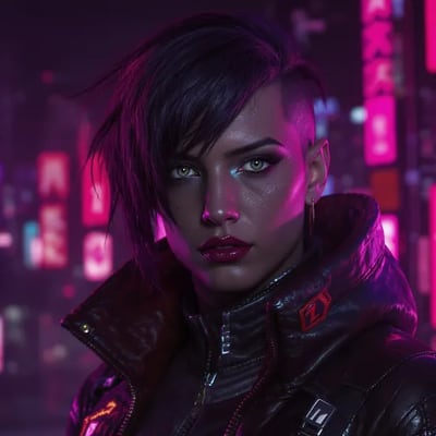 Digital art character turned into a real person