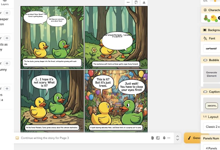 Keep writing after adding a page