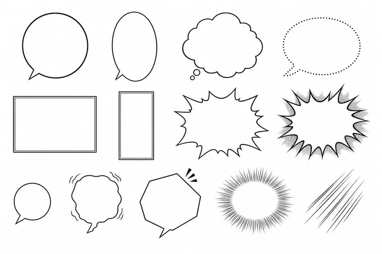 Classic Ink Bubble Sheet