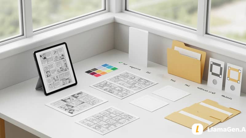Export Comic Assets: Turn an AI Comic Page Into a Publishable Package