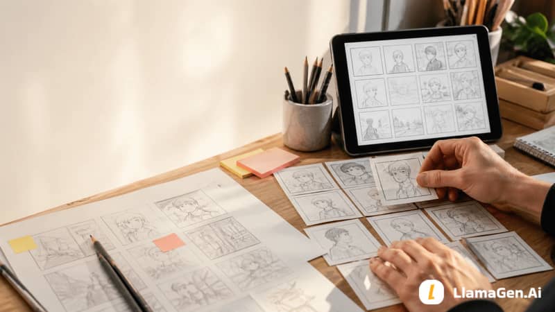 How to Thumbnail a Comic Page Before You Draw It