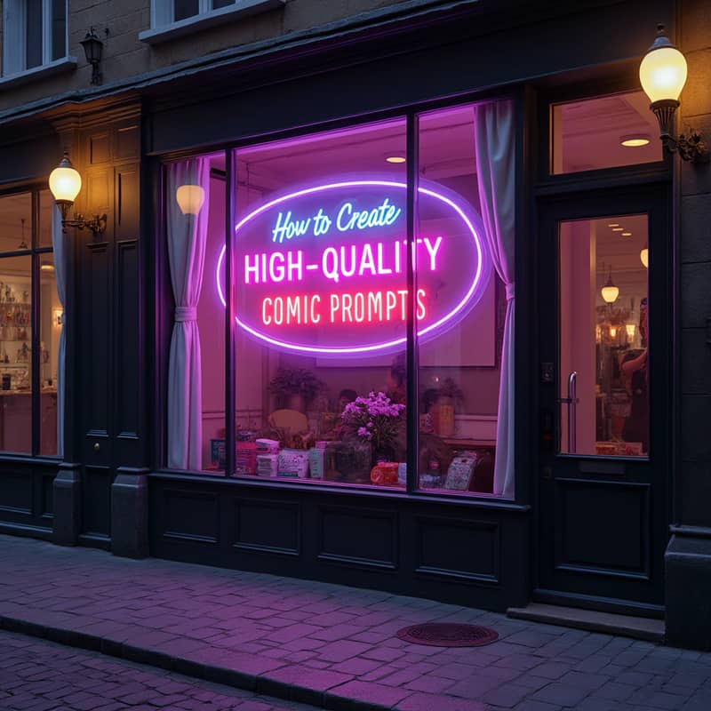 How to Create High-Quality Comic Prompts