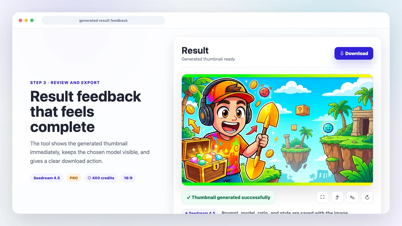 Review and download