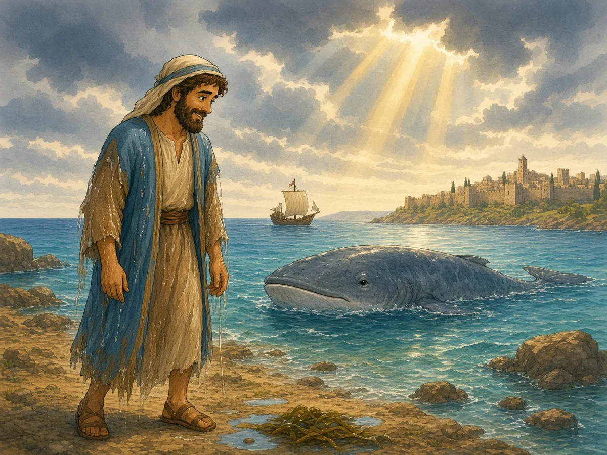 Jonah Bible comic gallery example