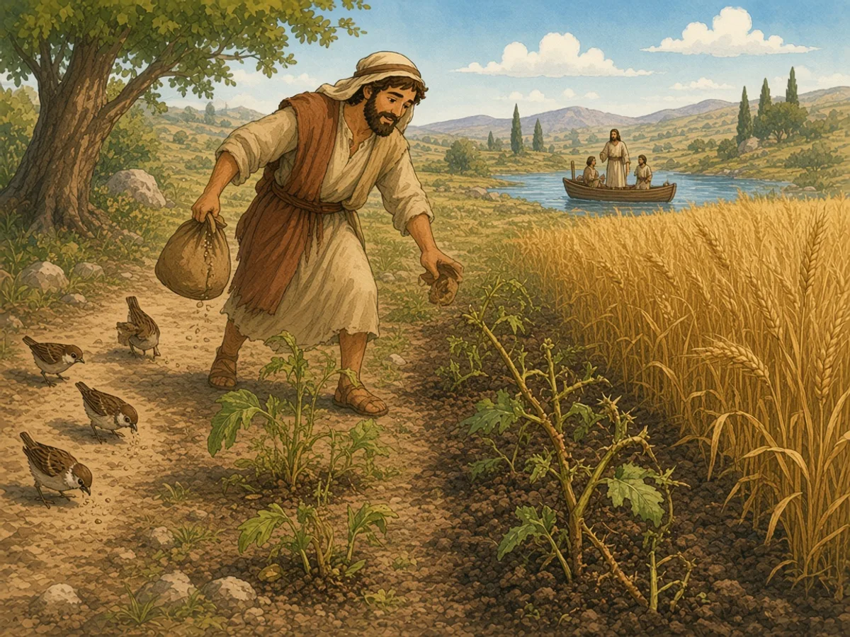Bibel-Comic zu Der Sämann