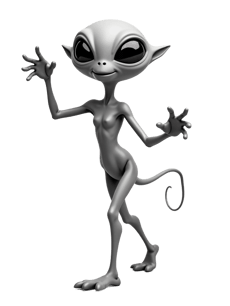 Dance-Loving Alien