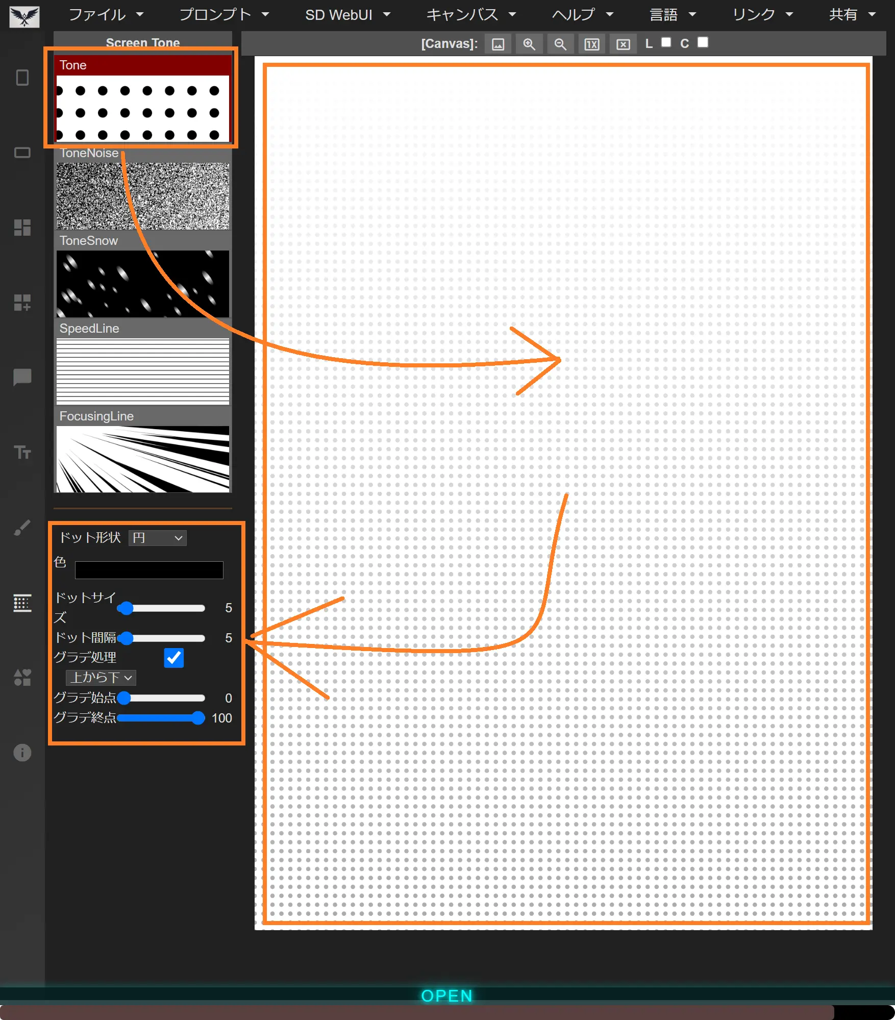Canvas Tone