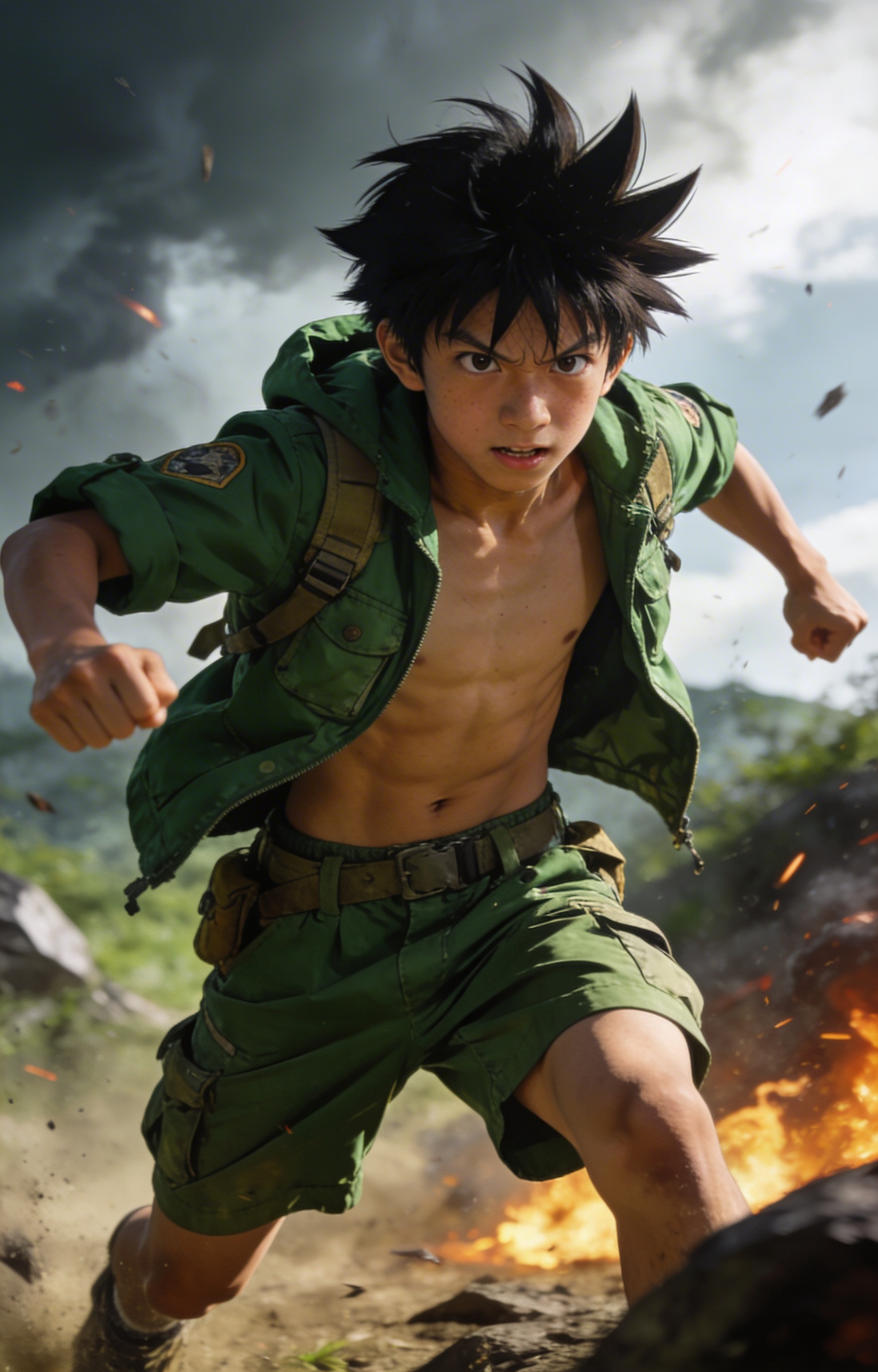 AI manga generator with character story beat 6