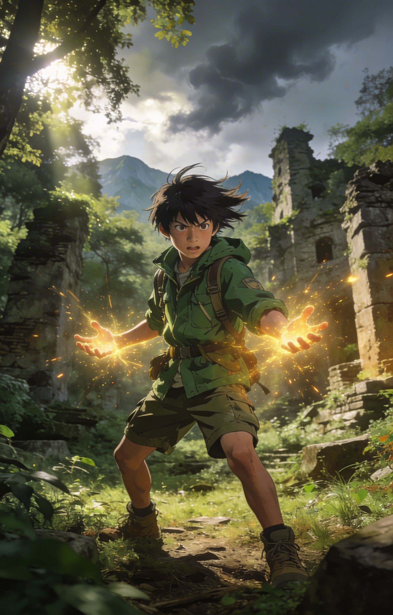 AI manga generator with character story beat 1