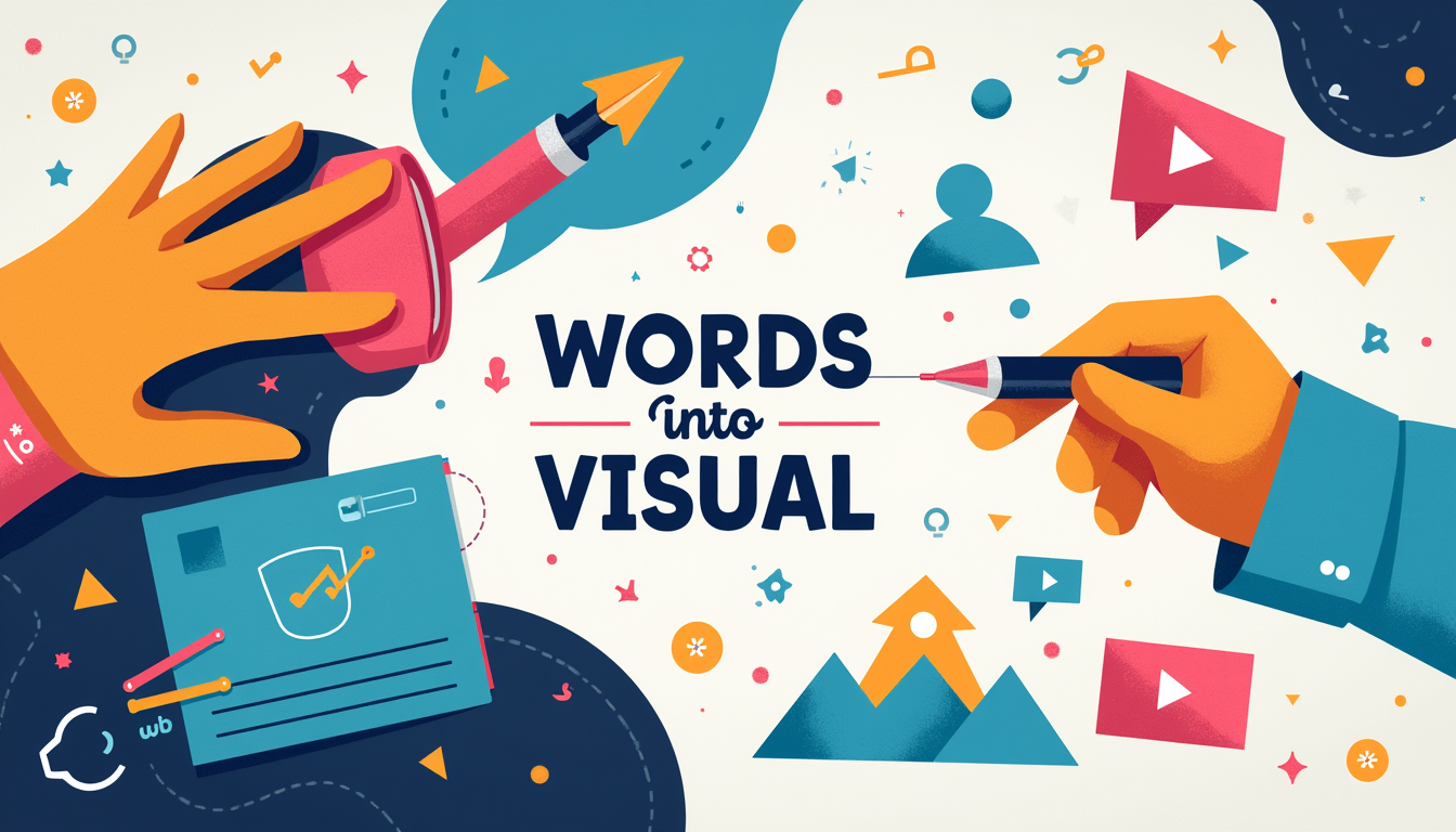 Words into Visual