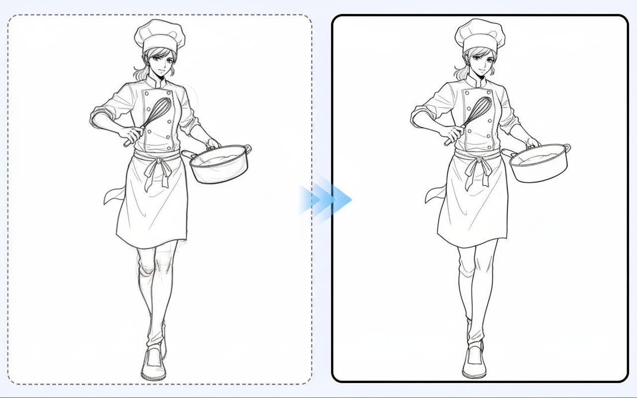 Line Art Beautification