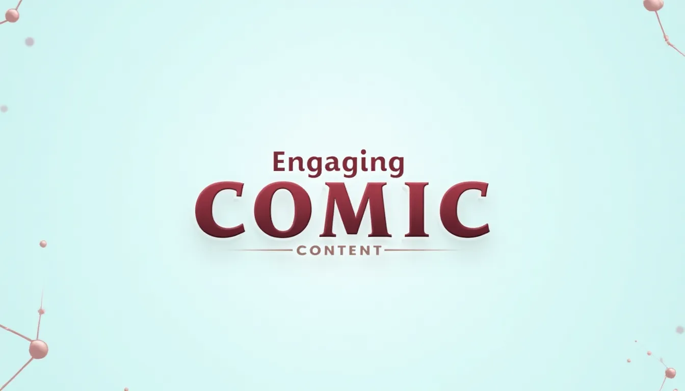 Engaging Comic Content