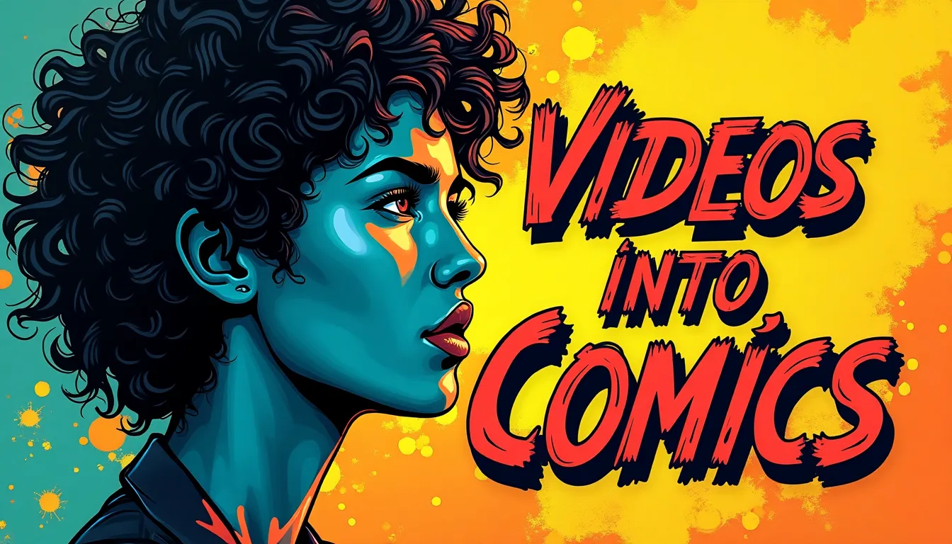 Videos into Comics