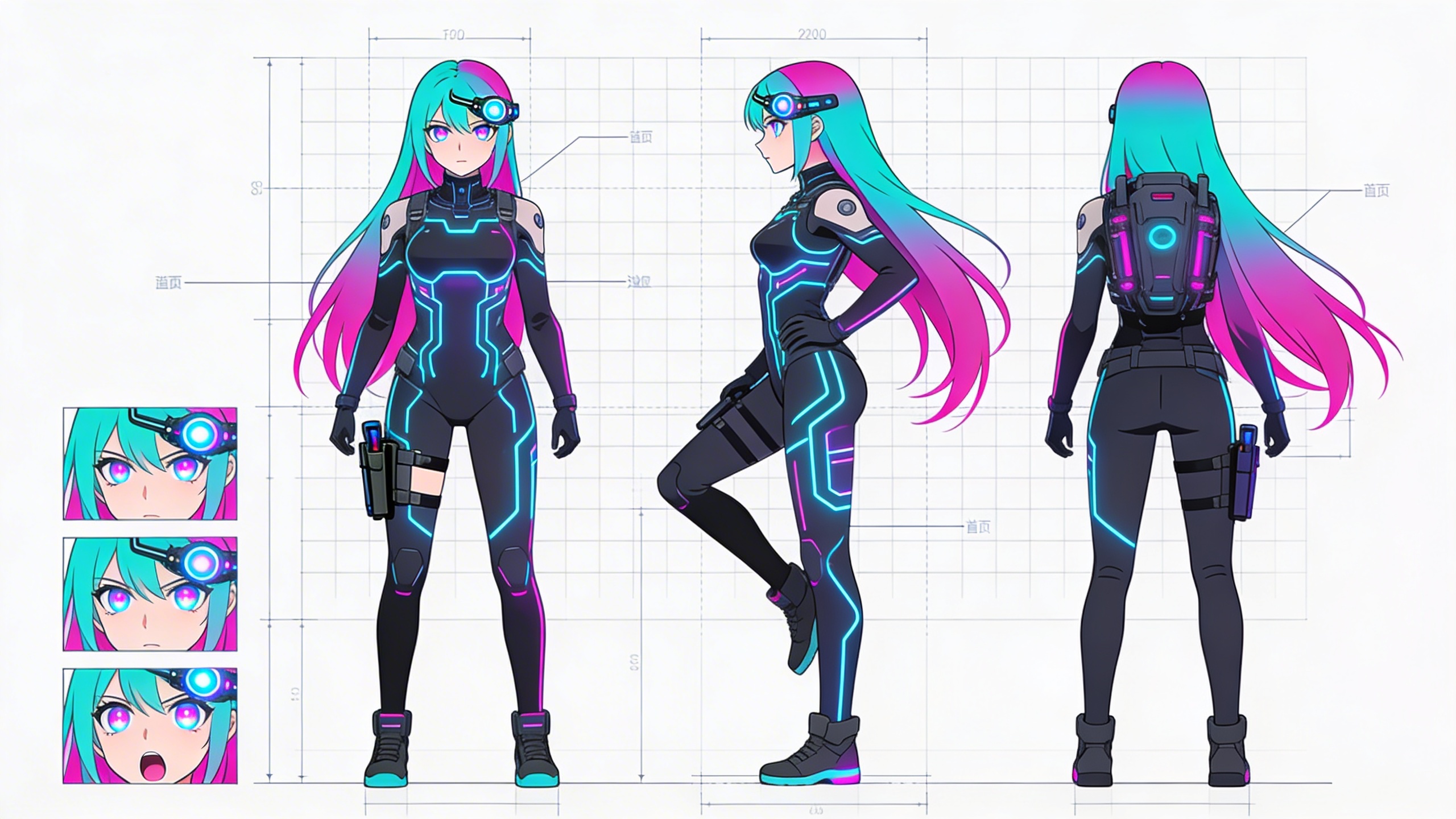 キャラクターデザインと一貫性