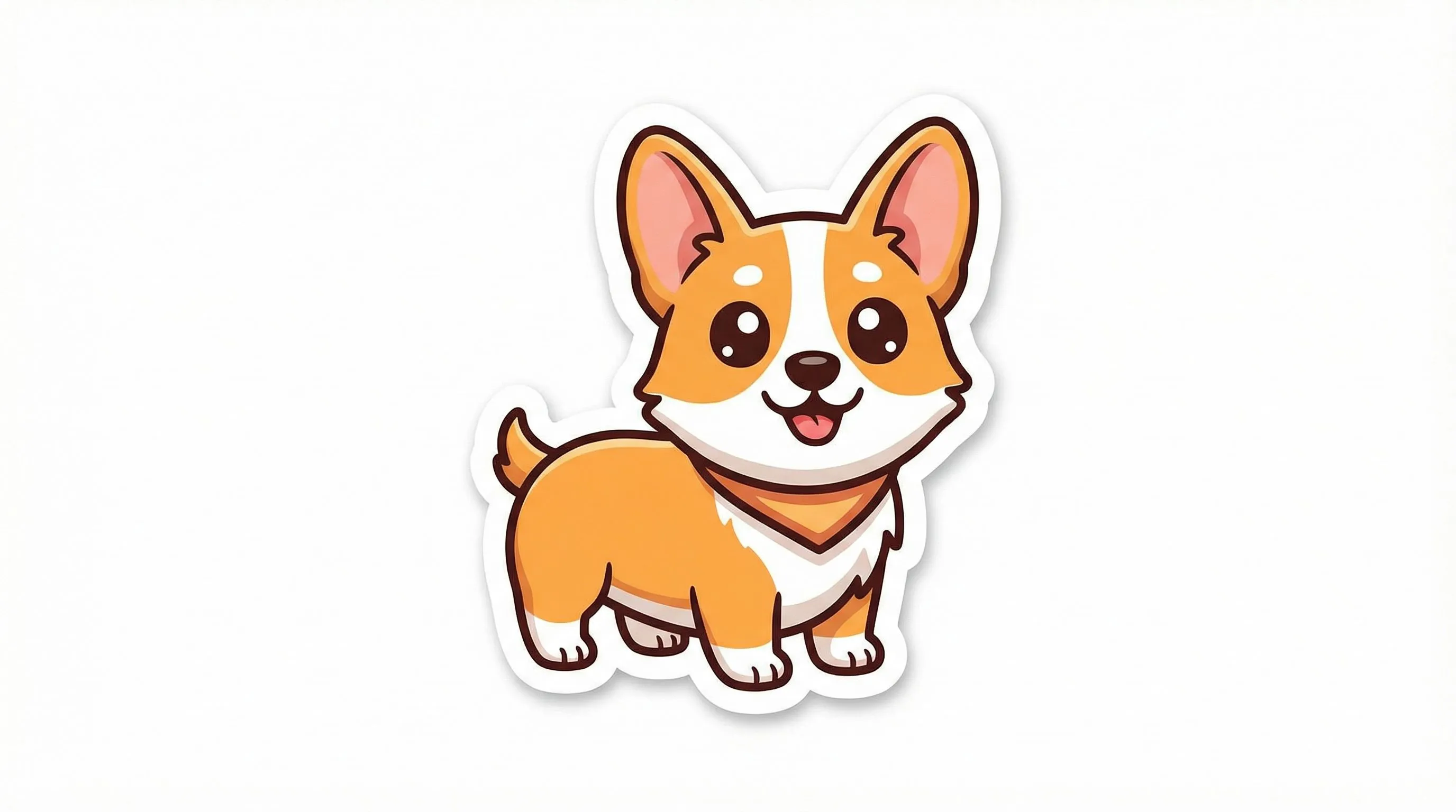 Corgi Sticker