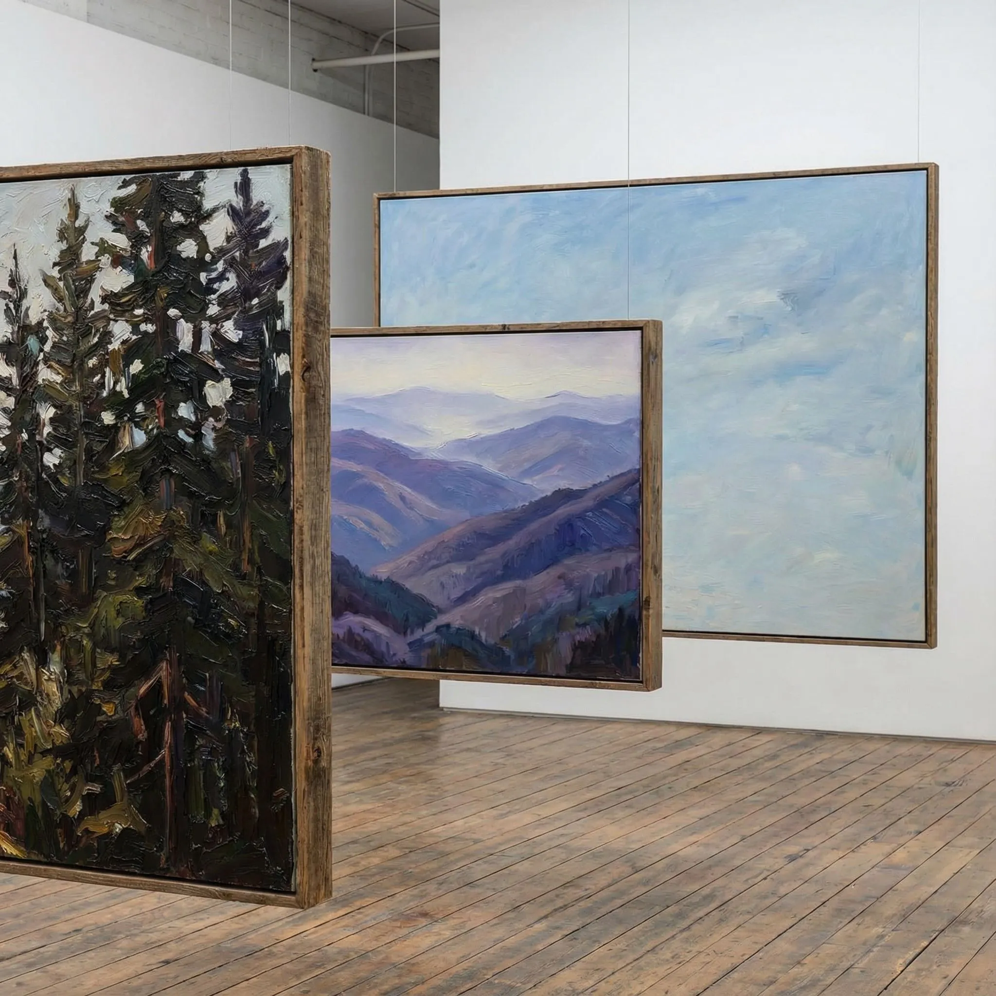 Landscape layer splitting