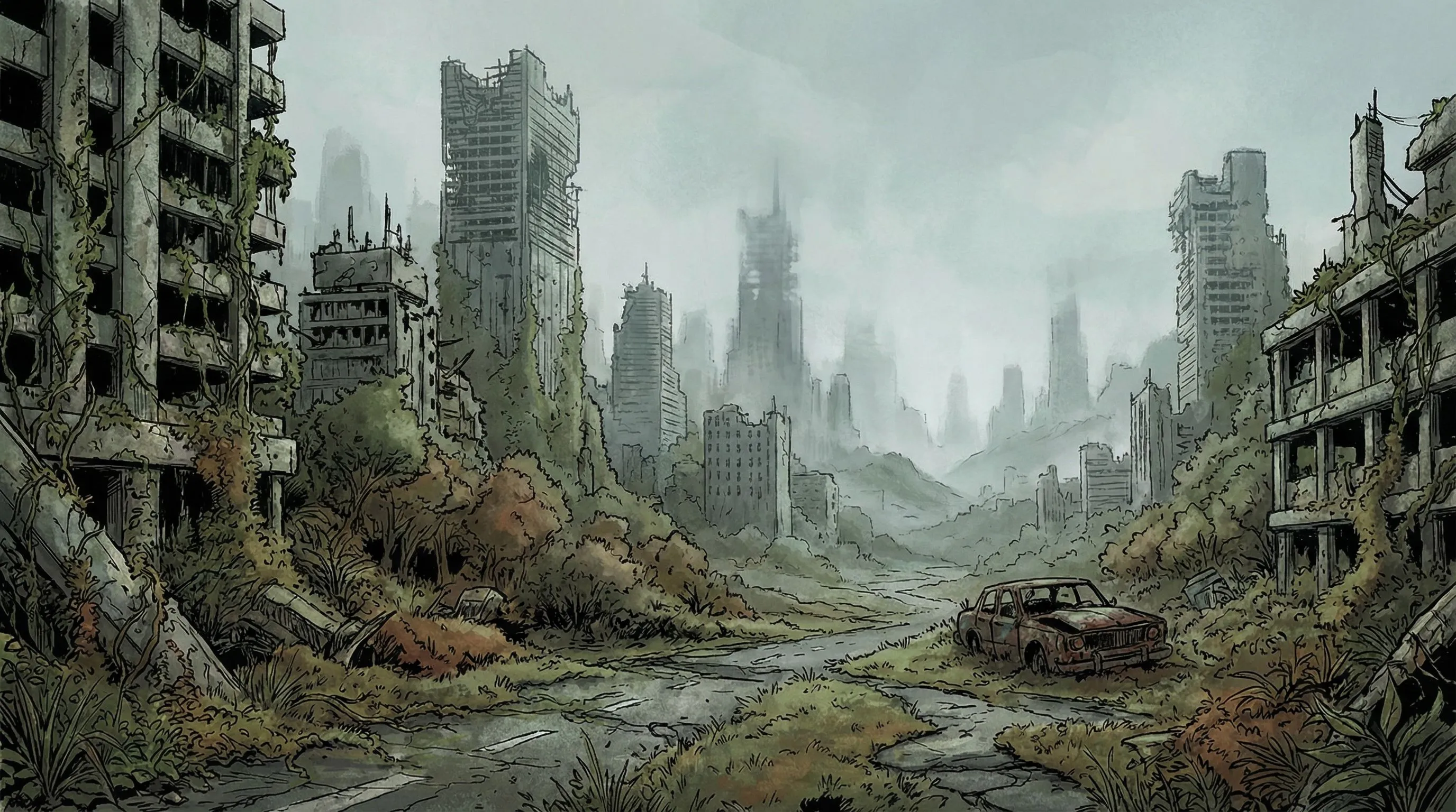 Post-Apocalyptic Landscape