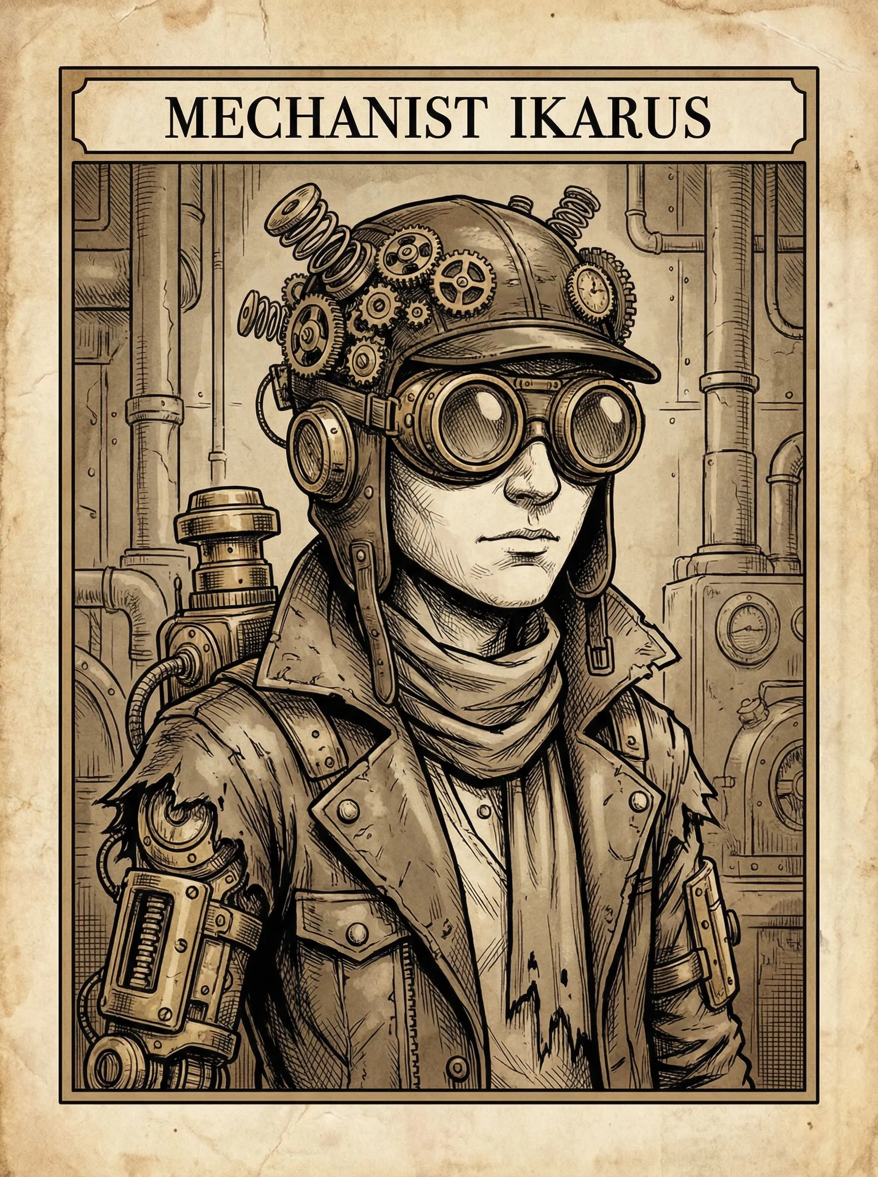 Steampunk Character