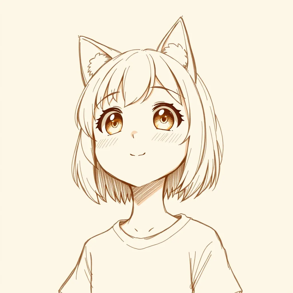 A highly detailed hand-drawn anime-style