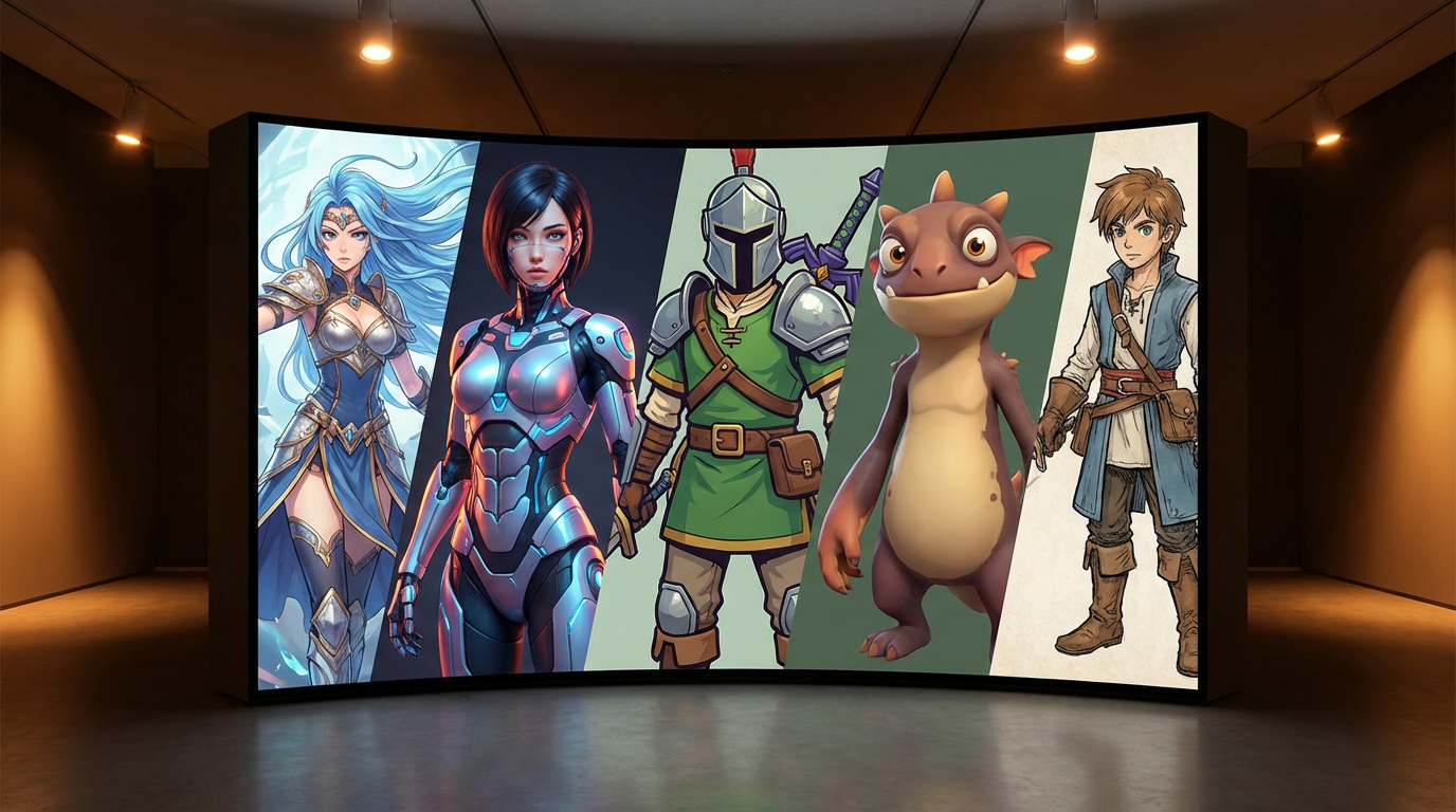 LlamaGen - Free AI Character Design Generator