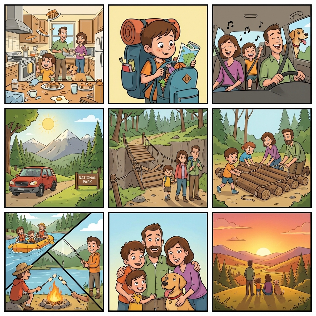 Pixar-inspired Family Adventure