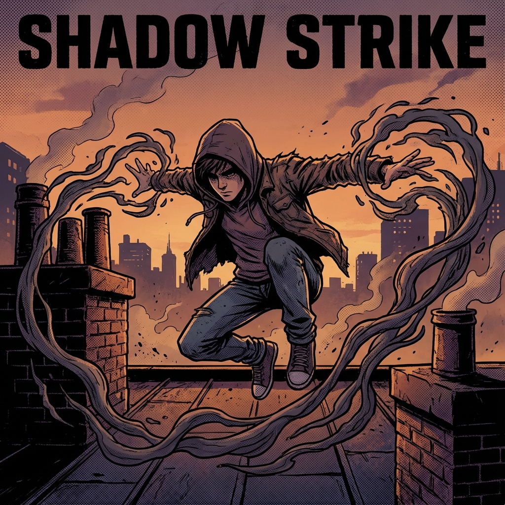 Dark urban fantasy with shadow manipulation powers
