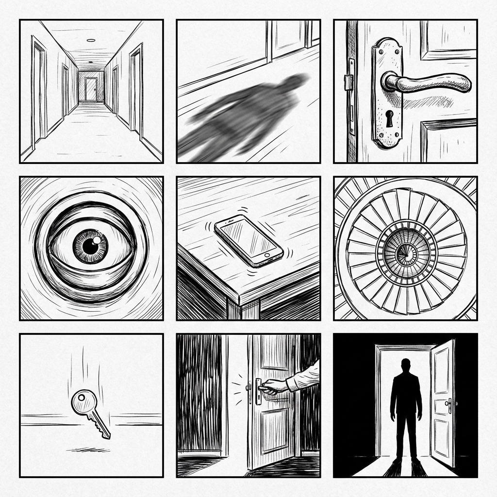 Black & White Minimalist Thriller