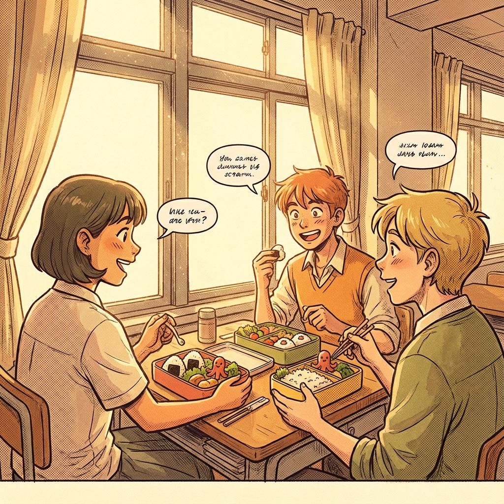 Slice of life everyday moments and character interactions