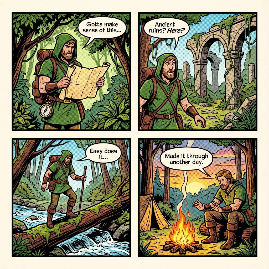 Final generated manga result