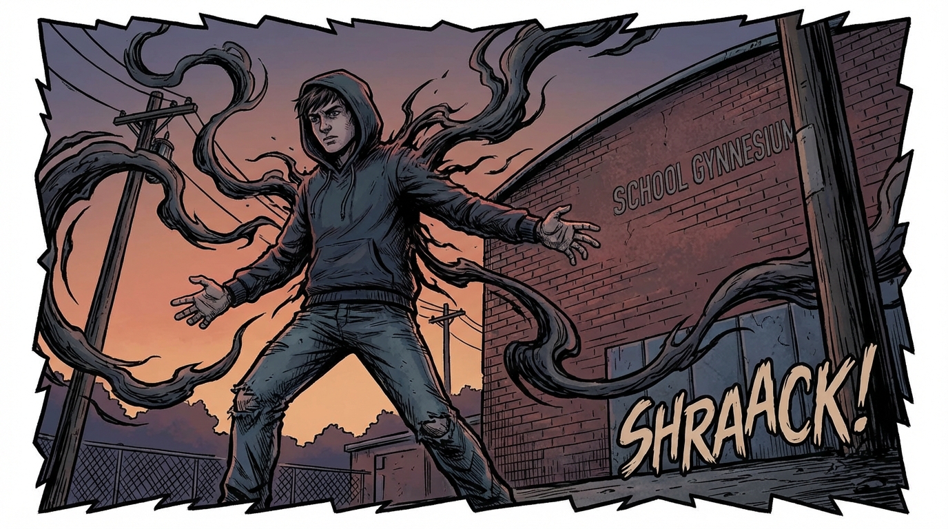 A Shadow Manipulation Power Awakens After a School Fight