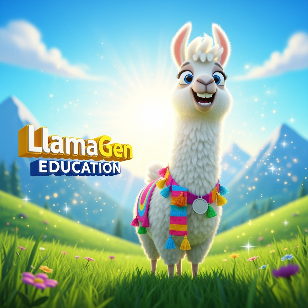 Llama Mascot