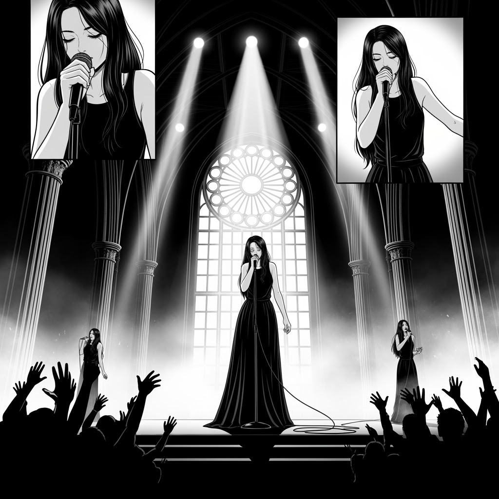 Gothic Comic generated style sample