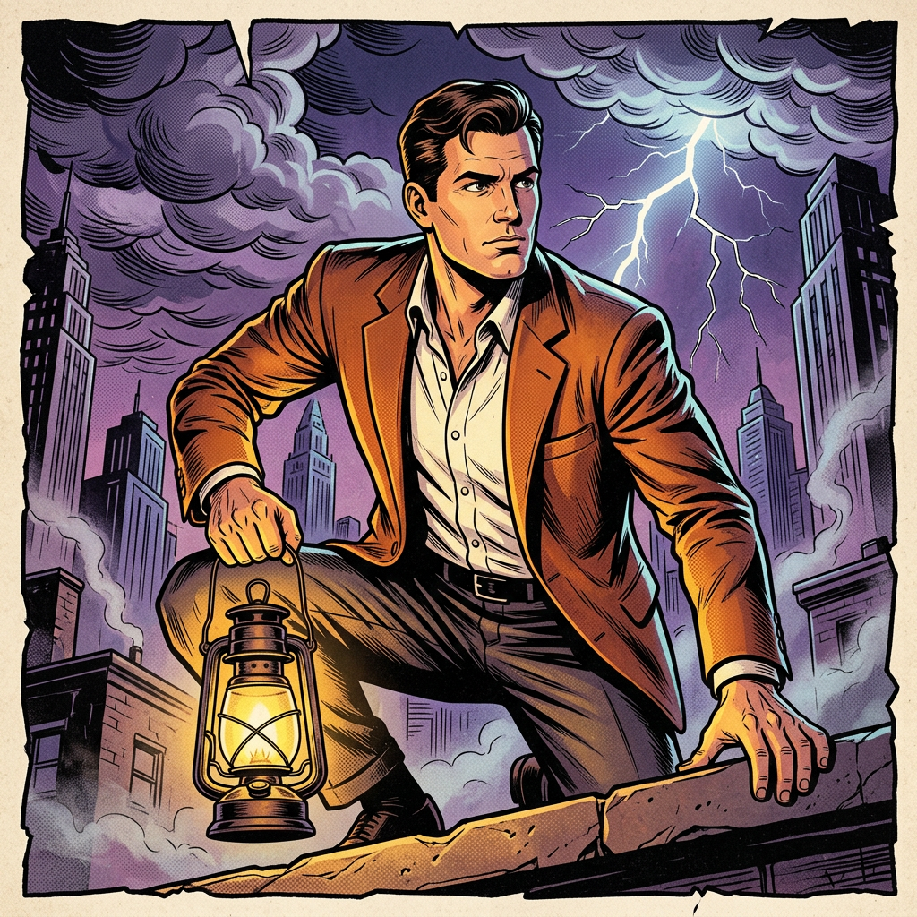 Western Comic video style