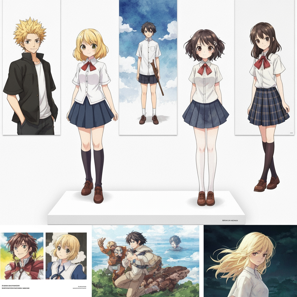 Various Anime Styles