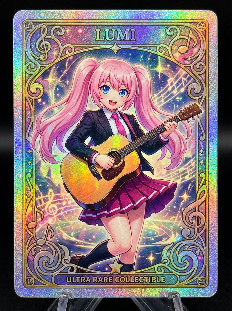 AI Trading Card Generator demo 1