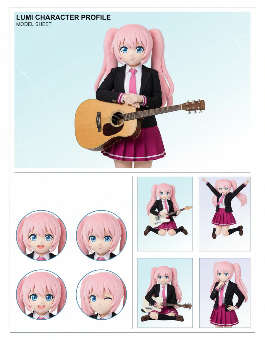 AI Character Sheet Generator demo 1