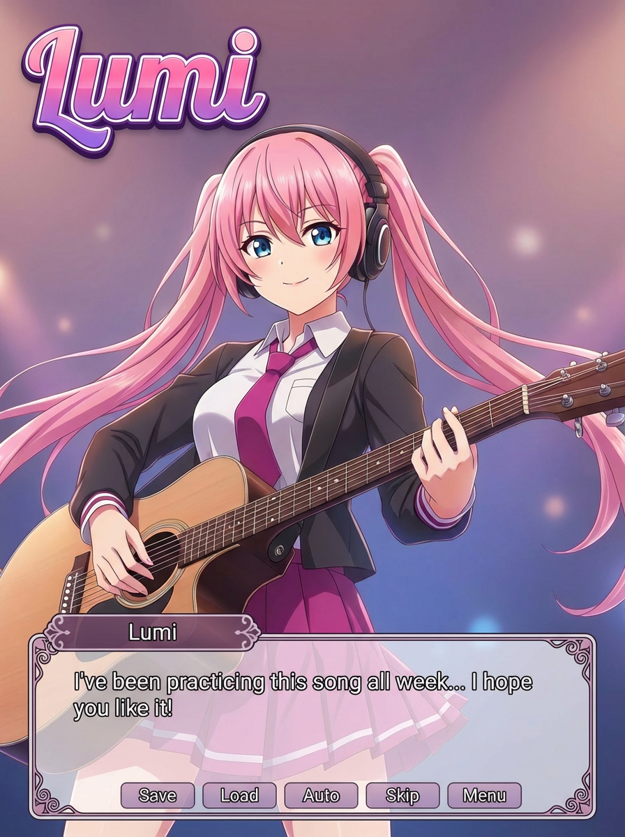 AI Galgame UI Generator