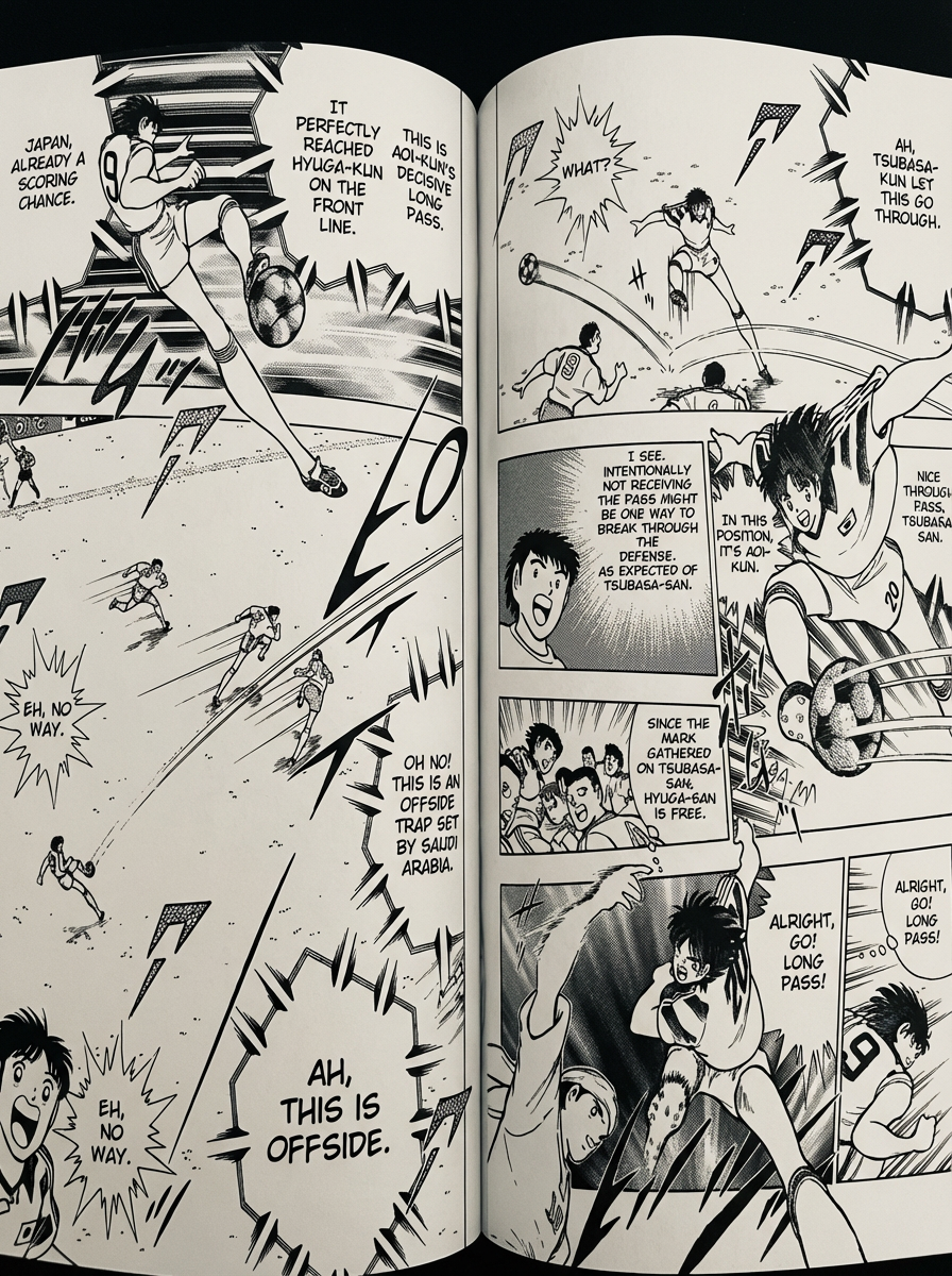 English translated manga page example 3