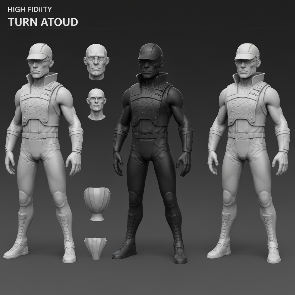 Realistic character cropping