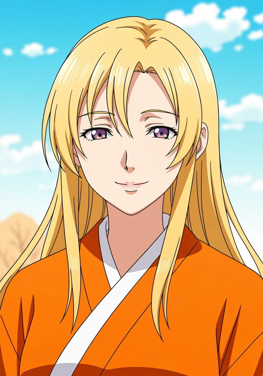 Anime character before conversion